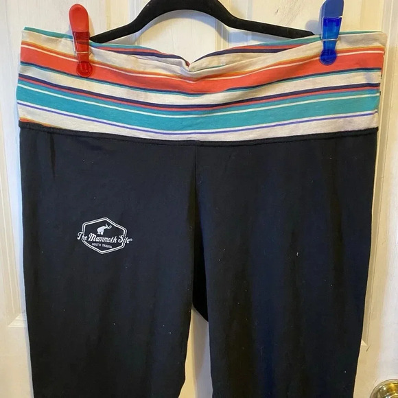 MV Sport Active Athletic Pants Lady Sz XL Casual PullOn Stretch Black Skinny Leg - Picture 6 of 7